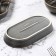 Porcelain Oval Magistro Urban, 260 ml, 18 × 9.8 × 2.5 cm, gray color