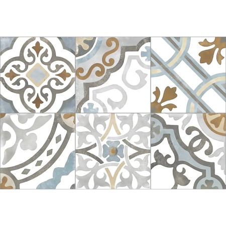 Wall slab patchwork Emotion 9EM0139TG 27x40-2