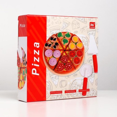Game set "Pizza" 21.5x21.5x5.2 cm-3