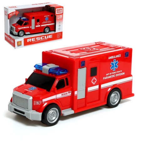 Inertial “Fire Service”, 1:20, light and sound