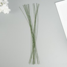 Wire for creativity d 0.46 mm, length 36 cm, units. 20 pcs, col. green