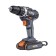 Drill-shuruvret battery. FTL PSR 24V, 24 V, 2x2 Ah, Li-Ion, 1450 rpm, 0.8-10 mm, case