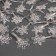 Garland “thread” 5 m with nozzles “Small Snow”, IP20, Transparent Thread, 20 LED, glow of multi (RG/RB), blinking, 220 V