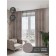Decofest "Aron" curtain, size 200x270 cm, velor, color concrete