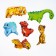 Figure puzzle "dinosaurics", 12 details, from 3 years old