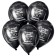 Latex ball 12 “Strong!”, Pastel, set 25 pcs., Black color