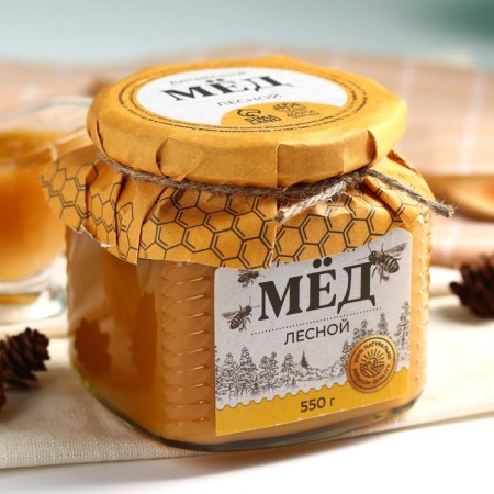 Altai Lesnaya Honey, 550 g.-1