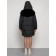 Winter jacket female, size 50, black color