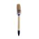 Round tundra, natural bristles, wooden handle, No. 10, 40 mm