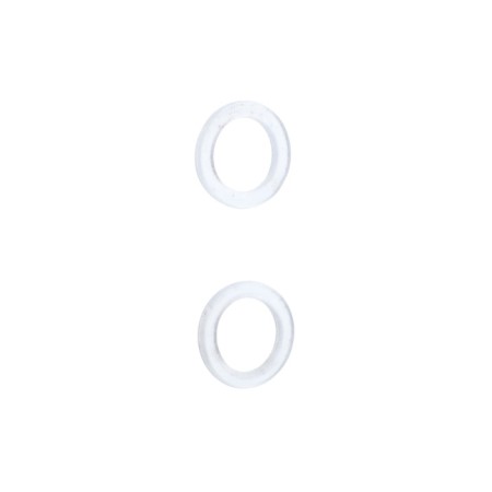 Remote holder for plates, 12x20 mm, color matte nickel, set of 10 pcs.-5