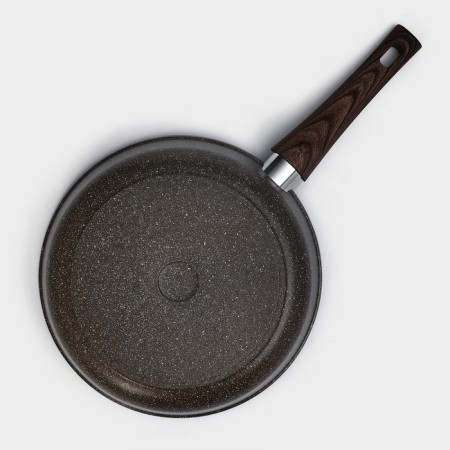 Sleeping pan “Brownie”, D = 26 cm, removable handle, glass cover, anti -stick coating, induction-5
