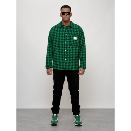 Male windbreaker, size 54, green color-8