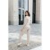 Female ISee suit, size 52, beige color