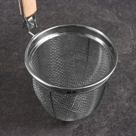 Basket for cooking potatoes free, 34cm, wood hand-5