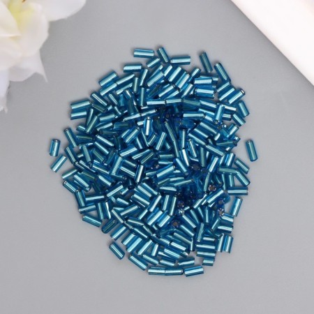 Glass "Astra" 5 mm, 20 g, turquoise-1
