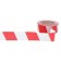 Fencing tape 200 m, red-white, width 5 cm, thickness 50 μm
