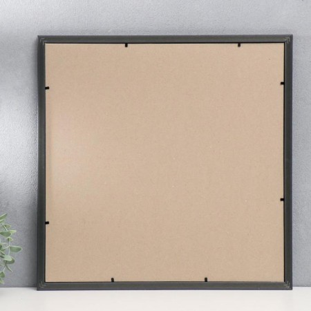 Photo frame plastic 40x40 cm, green with gold (plastic screen)-2