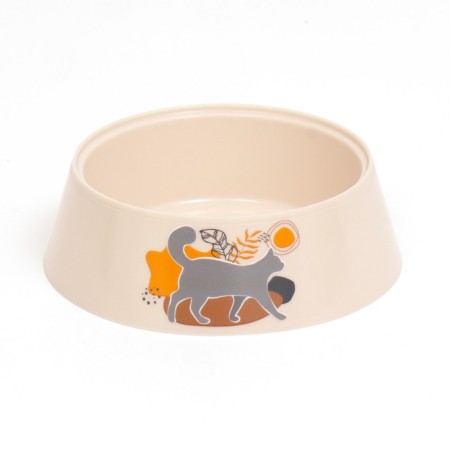 Chist Cats 0.3 l, 14.5 x 14.5 x 4 cm, beige
