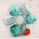 Set of balls Plastic D-8 cm, 7 pcs "Emeravik-Snow Ornament" Belo-Glory