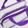 Lightning cosmetic bag, transparent/purple color