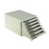Boxing universal Erichkrause Office, 6 departments, gray