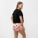 Female homemade set (T -shirt/shorts), color peach, size 46