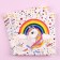 Paper napkins “Unicorn and Rainbow”, 33x33 cm, set of 20 pcs.