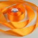 Satin tape, 50 mm × 33 ± 2 m, color orange No. 021