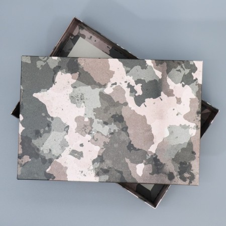 Gift folding box, packaging, "khaki", 30 x 20 x 9 cm-2