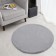 Round Camilla rug, size 150 cm