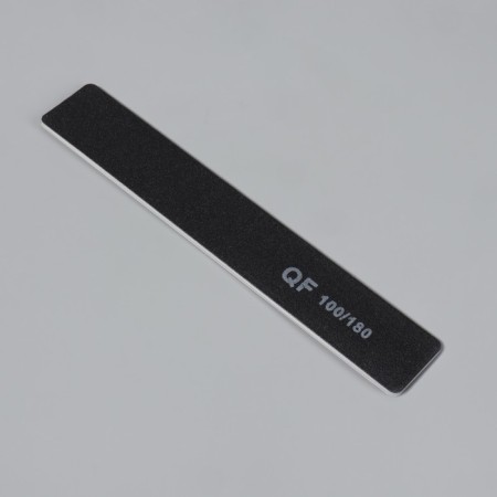 File - emery, abrasiveness 100/180, 18 cm, packing 20 pcs, black color-1