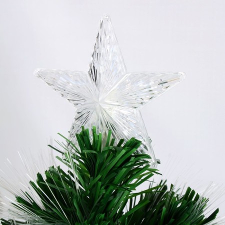 Fibrooptic Christmas tree "Rainbow bunch" 150 cm D of the lower tier 72 cm 170 branches-3