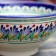 Rishtan ceramics "flowers" 15 cm, small, blue