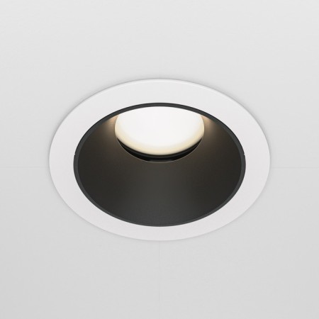 The built-in lamp Technical DL051-U-1WB, 1x10W, 8.5x8.5x3.7 cm, GU10, white-black color-3