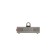 Terminal of QMS 222-421p Pro-transmission 1 pole, with an mounting platform (0.08-4 mm²), gray (50 pcs./Union) Rexant