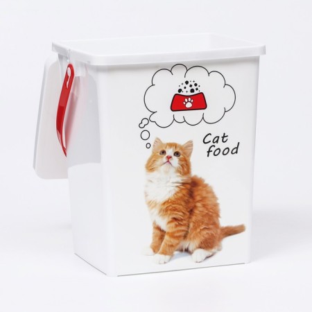 Container for animal feed "Cats", 23.2 x 20 x 27.6 8.5 liters-1