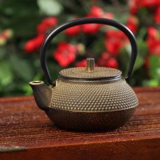 The teapot of the cast -iron shade 