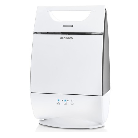 Air humidifier miniland humitouch, ultrasonic, 31 watts, 3 l, 30 m2, white-gray