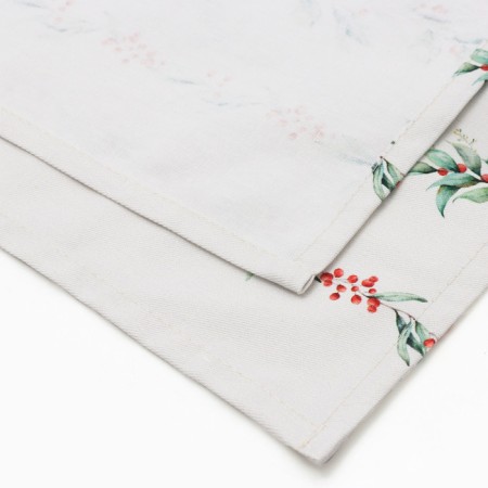 Apron Ethel "New Year's branches" 60x70 cm, 100% cotton, sarzha 190 g/m2-4