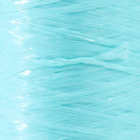 Gingerbread for manual knitting 100% polypropylene 200m/50g. (46-light turquoise)-2