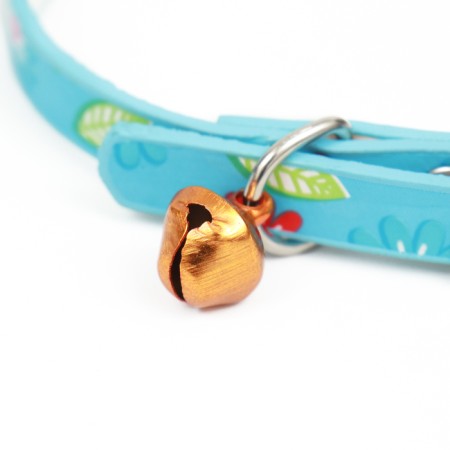 Collar "summer meadow", 32 x 1 cm, mix of flowers-2