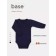 Body Kimono children with a long sleeve Rant Base, height 68 cm, dark blue color