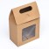 Box with a window, craft, 15 x 10 x 6 cm