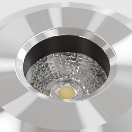 Introduced lamp Outdoor O044DL-L1S3K2, 1W, 4.2x4.2x7.2 cm, LED, 56LM, 3000K, Silver Color-1
