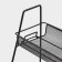 Throughout the 2x-tier shade, 31 × 17 × 32.5 cm, black color