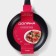Field frying pan Basic, D = 24 cm, plastic handle, anti -stick coating, induction, black color