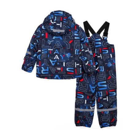 Winter kit for the boy PlayTode: jacket and semi -combineson, height 122 cm-10