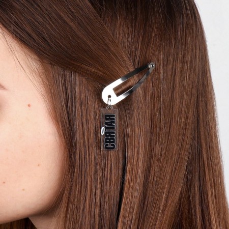 Hair hair clip "Saint", 5 x 1.2 x 0.5 cm-3