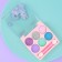 Children's shadows for the eyelids with an applicator, 6 colors