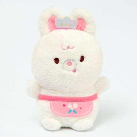 Soft toy "Bunny cooks" in a apron, 20 cm-3